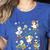 Silly Goose Behavior Analyst RBT ABA Therapy SPED Teacher Women's Heather T-Shirt Heather True Royal