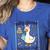 Silly Goose Teacher Club Silly Goose For Teacher Women's Heather T-Shirt Heather True Royal