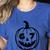Six Seven Halloween Costume For Students Teachers Women's Heather T-Shirt Heather True Royal