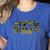 Sixth Grade Teacher Student Camouflage Back To School Women's Heather T-Shirt Heather True Royal Sixth Grade Teacher Student Camouflage Back To School Women's Heather T-Shirt Heather True Royal