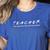 Sixth Grade Teacher Team Middle Teaching 6th Crew Women's Heather T-Shirt Heather True Royal
