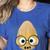 The Smart Seed Good Egg Teacher Halloween Costume Food Group Women's Heather T-Shirt Heather True Royal