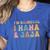 Spanish Teacher Groovy I'm Bilingual I Haha And Jaja Women's Heather T-Shirt Heather True Royal