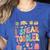 I Speak Toddler Teacher Pre-K Frist Day Back To School Women's Heather T-Shirt Heather True Royal