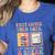Special Education First Coffee Then Data Retro SPED Teacher Women's Heather T-Shirt Heather True Royal