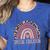 Special Education Shirt Teacher SPED Leopard Boho Rainbow Women's Heather T-Shirt Heather True Royal Special Education Shirt Teacher SPED Leopard Boho Rainbow Women's Heather T-Shirt Heather True Royal
