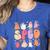 Special Education Teacher Ghosts Halloween SPED Teacher Women's Heather T-Shirt Heather True Royal Special Education Teacher Ghosts Halloween SPED Teacher Women's Heather T-Shirt Heather True Royal