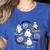 Special Education Teacher Halloween Pumpkin Ghost Inclusion Women's Heather T-Shirt Heather True Royal Special Education Teacher Halloween Pumpkin Ghost Inclusion Women's Heather T-Shirt Heather True Royal