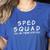 Sped Squad I'Ll Be There For You Special Education Teacher Women's Heather T-Shirt Heather True Royal Sped Squad I'Ll Be There For You Special Education Teacher Women's Heather T-Shirt Heather True Royal