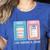 SPED Teacher Special Education First Coffee Then Data Women's Heather T-Shirt Heather True Royal