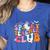 Spooky Teacher Club Halloween Women's Heather T-Shirt Heather True Royal Spooky Teacher Club Halloween Women's Heather T-Shirt Heather True Royal
