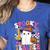 Spooky Teacher Ghost Pencil Teach Halloween Teacher Women's Heather T-Shirt Heather True Royal
