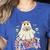 Spooky Teacher Groovy Retro Ghost Teacher Halloween 2023 For Men Women Kids Women's Heather T-Shirt Heather True Royal Spooky Teacher Groovy Retro Ghost Teacher Halloween 2023 For Men Women Kids Women's Heather T-Shirt Heather True Royal