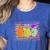 Spooky Teacher Halloween Ghost Fall Autumn Season Women Women's Heather T-Shirt Heather True Royal