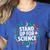 Stand Up For Science STEM Advocacy Pro Scientific Teacher Women's Heather T-Shirt Heather True Royal