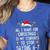 Stop Saying 6-7 Teacher 67 Christmas Meme Six Seven Women's Heather T-Shirt Heather True Royal