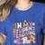 In My Student Teaching Era Back To School Teacher Team Women's Heather T-Shirt Heather True Royal