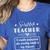 Substitute Teacher Definition Women's Heather T-Shirt Heather True Royal