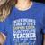 Substitute Teacher T Shirt School Tee Women's Heather T-Shirt Heather True Royal Substitute Teacher T Shirt School Tee Women's Heather T-Shirt Heather True Royal