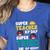Super Hero Teacher Superheroes Women's Heather T-Shirt Heather True Royal