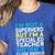 Superhero & Special Education Teacher Men Women Women's Heather T-Shirt Heather True Royal