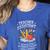 Superhero Sidekick Teaching Teach School Teacher Assistant Women's Heather T-Shirt Heather True Royal