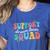Support Dream Services Team Groovy Teacher Support Squad Women's Heather T-Shirt Heather True Royal Support Dream Services Team Groovy Teacher Support Squad Women's Heather T-Shirt Heather True Royal