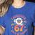 I Survived 67 Days Of School Groovy Retro Teachers Girls Women's Heather T-Shirt Heather True Royal