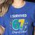 I Survived 67 Days Of School Teachers Students Meme Women's Heather T-Shirt Heather True Royal I Survived 67 Days Of School Teachers Students Meme Women's Heather T-Shirt Heather True Royal