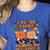 I Teach The Coolest Pumpkins In The Patch Teacher Halloween Women's Heather T-Shirt Heather True Royal