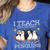 I Teach The Cutest Little Penguins Cute School Teacher Tee Women's Heather T-Shirt Heather True Royal I Teach The Cutest Little Penguins Cute School Teacher Tee Women's Heather T-Shirt Heather True Royal