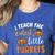 I Teach The Cutest Little Turkeys For Teacher Thanksgiving Women's Heather T-Shirt Heather True Royal I Teach The Cutest Little Turkeys For Teacher Thanksgiving Women's Heather T-Shirt Heather True Royal
