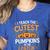 I Teach The Cutest Pumpkins In The Patch Halloween Teacher Women's Heather T-Shirt Heather True Royal