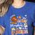 I Teach The Cutest Pumpkins In The Patch Halloween Teacher Women's Heather T-Shirt Heather True Royal