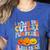 I Teach The Cutest Pumpkins In The Patch Teacher Women's Heather T-Shirt Heather True Royal I Teach The Cutest Pumpkins In The Patch Teacher Women's Heather T-Shirt Heather True Royal