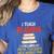 I Teach Reading Because Math Teachers Need Heroes Too Men Women Women's Heather T-Shirt Heather True Royal I Teach Reading Because Math Teachers Need Heroes Too Men Women Women's Heather T-Shirt Heather True Royal