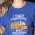 I Teach Young People About Dead People History Teachers Women's Heather T-Shirt Heather True Royal I Teach Young People About Dead People History Teachers Women's Heather T-Shirt Heather True Royal