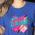 Teacher 90s Retro Colorful Teacher Of The 90s Back To School Women's Heather T-Shirt Heather True Royal Teacher 90s Retro Colorful Teacher Of The 90s Back To School Women's Heather T-Shirt Heather True Royal
