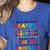 Teacher We Are Like a Box Of Crayons Back To School Women's Heather T-Shirt Heather True Royal Teacher We Are Like a Box Of Crayons Back To School Women's Heather T-Shirt Heather True Royal