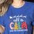 Teacher All Calm Said No Teacher Christmas Pencil Tree Women's Heather T-Shirt Heather True Royal Teacher All Calm Said No Teacher Christmas Pencil Tree Women's Heather T-Shirt Heather True Royal
