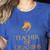 Teacher Of Dragons For Teachers Top Tee T-Shirt Women's Heather T-Shirt Heather True Royal Teacher Of Dragons For Teachers Top Tee T-Shirt Women's Heather T-Shirt Heather True Royal