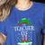 The Teacher Elf Christmas Family Matching Xmas Group For Men Women Women's Heather T-Shirt Heather True Royal The Teacher Elf Christmas Family Matching Xmas Group For Men Women Women's Heather T-Shirt Heather True Royal