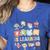 Teacher Groovy Play Is Learning Back To School Women's Heather T-Shirt Heather True Royal Teacher Groovy Play Is Learning Back To School Women's Heather T-Shirt Heather True Royal