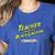 Teacher Halloween Tshirt Teacher From The Lagoon Men Women Women's Heather T-Shirt Heather True Royal