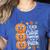 Teacher Halloween Tshirts I Teach The Cutest Pumpkins Women's Heather T-Shirt Heather True Royal Teacher Halloween Tshirts I Teach The Cutest Pumpkins Women's Heather T-Shirt Heather True Royal