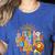 Teacher Life Back To School It's A Great A Day To Be A Lion Women's Heather T-Shirt Heather True Royal Teacher Life Back To School It's A Great A Day To Be A Lion Women's Heather T-Shirt Heather True Royal