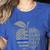This Teacher Loves Her Police Officer Wife Saying Women's Heather T-Shirt Heather True Royal
