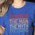 Teacher The Man The Myth The Legend School Holiday Teacher Women's Heather T-Shirt Heather True Royal