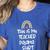 This Is My Teacher Pajama Shirt Teacher Life Tee Women's Heather T-Shirt Heather True Royal This Is My Teacher Pajama Shirt Teacher Life Tee Women's Heather T-Shirt Heather True Royal