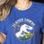 Teacher-Saurus Dinosaur Teacher Design T-Rex Design Women's Heather T-Shirt Heather True Royal